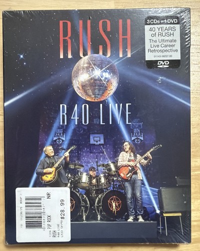 Rush r40 live box - (3cd, +