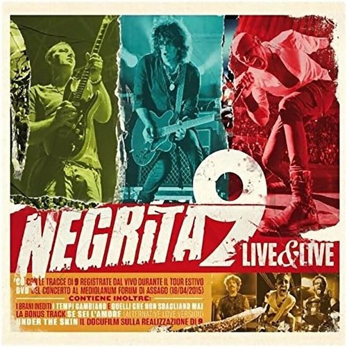 Dvd negrita 9 live and - live,