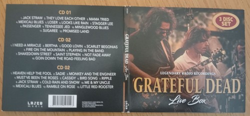 Grateful dead live box 3xcd - dead,