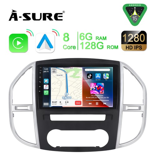 Autoradio 8core 128g android - autoradio, 6+128g