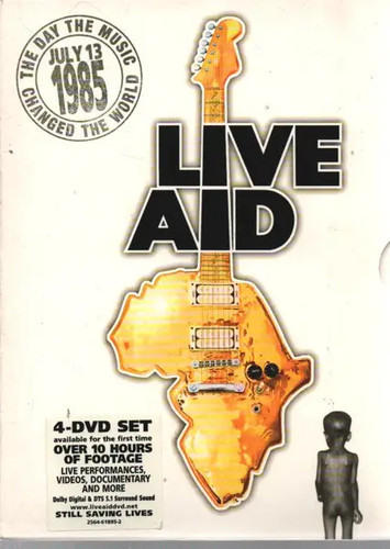 Live aid dvd box musik - aid,